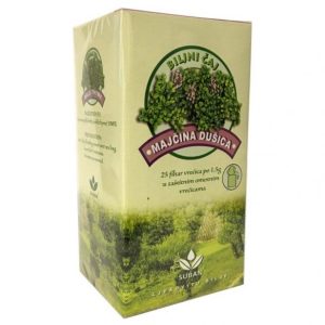 SUBAN ČAJ MAJČINA DUŠICA FILTER VREĆICA A25