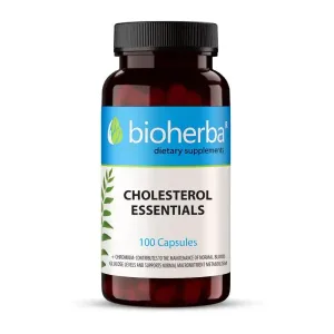 BIOHERBA CHOLESTEROL ESSENTIALS KAPSULE ZA REGULACIJU KOLESTEROLA I ZDRAVLJE JETRE A100