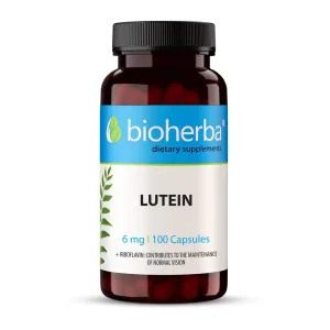 BIOHERBA LUTEIN 6MG ZA ZDRAVLJE OČIJU 100 KAPSULA