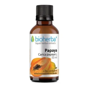 BIOHERBA TINKTURA PAPAJE 50ML