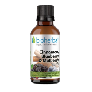 BIOHERBA TINKTURA CIMET+BOROVNICA+DUD 50ML