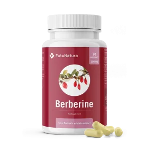 FUTUNATURA BERBERIN 500MG KAPSULE ZA KONTROLU GLUKOZE I TRIGLICERIDA U KRVI A90