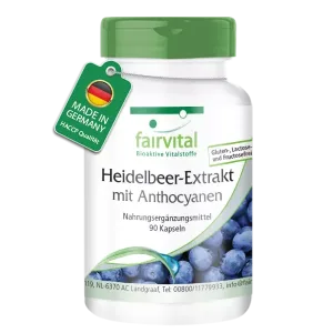 FAIRVITAL EKTRAKT BOROVNICE ZA ZDRAVLJE OČIJU 90 KAPSULA