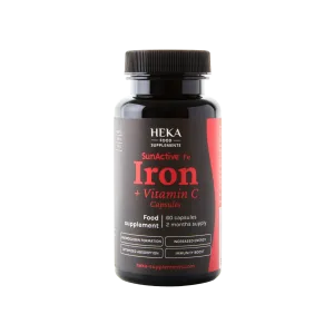 HEKA ŽELJEZO+VITAMIN C KAPSULE A60