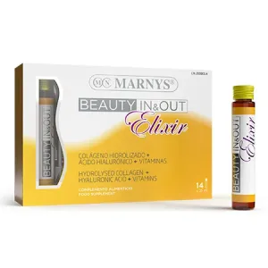 MARNYS BEAUTY IN & OUT ELIXIR TEKUĆI KOLAGEN+HIJALURONSKA +VITAMINI+MINERALI BOČICE A14