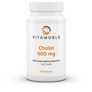 VITAWORLD CHOLIN 600MGKAPSULE ZA ZDRAVLJE JETRE A60
