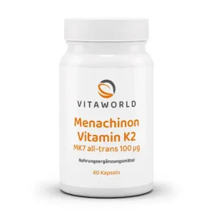 VITAWORLD VITAMIN K2 MK-7 KAPSULE ZA ZDRAVE KOSTI A60