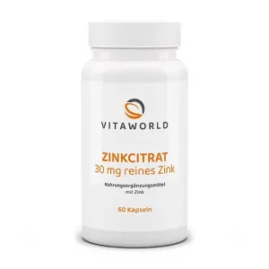 VITAWORLD CINK CITRAT 30MG 60 KAPSULA