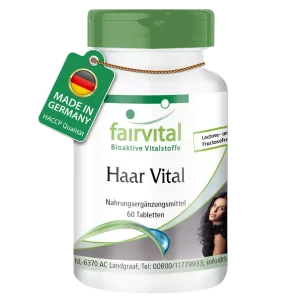 FAIRVITAL HAAR VITAL VITAMIN+MINERALI ZA ZDRAVU KOSU 60 TABLETA