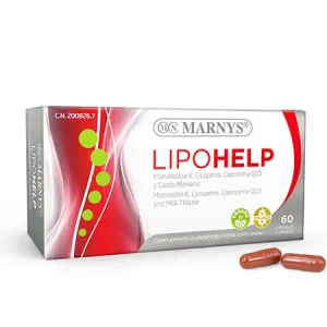 MARNYS LIPOHELP KAPSULE KOD POVIŠENE MASNOĆE U KRVI A60