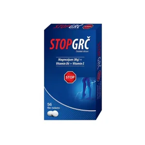 STOPGRČ MAGNEZIJ+KALIJ+B6+VITAMIN E 56 TABLETA