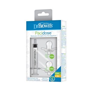 DR BROWNS PACIDOSE SILIKONSKA DUDA SA ŠPRICOM VELIČINE 1 I 2 HG100