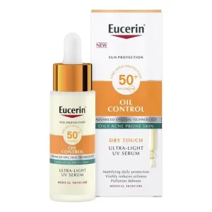 EUCERIN SUN OIL CONTROL UV SERUM SPF50+ ULTRA LAGANI SERUM SA MATIRAJUĆIM UČINKOM 30ML