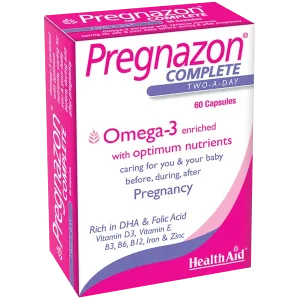 HEALTH AID PREGNAZON COMPLETE KAPSULE ZA TRUDNICE I DOJILJE A60