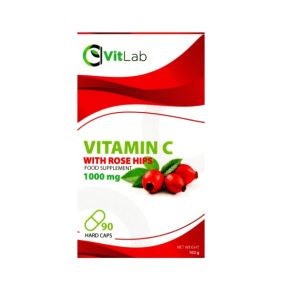 VITLAB VITAMIN C 1000MG+ŠIPAK 90 KAPSULA
