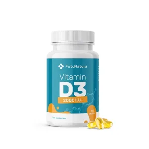 FUTUNATURA VITAMIN D3 2000IU 60 KAPSULA
