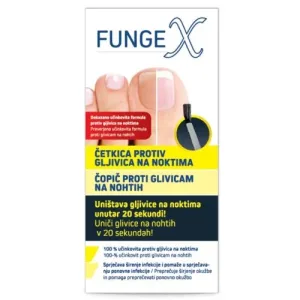 FUNGEX NAIL FUNGUS BRUSH+PRECIZNA ČETKICA OTOPINA ZA GLJIVICE NA NOKTIMA 5ML