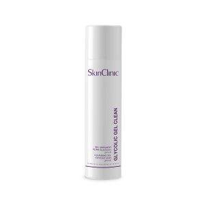 SKINCLINIC GEL ZA ČIĆENJE KOŽE S GLIKOLNOM KISELINOM ZA MASNU KOŽU I KOŽU SKLONU AKNAMA 200ML