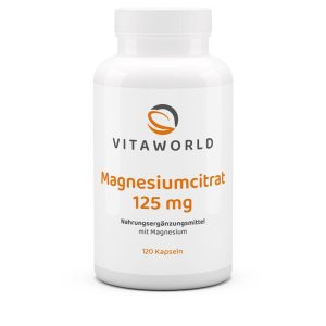 VITAWORLD MAGNEZIJ CITRAT 125MG 120 KAPSULA