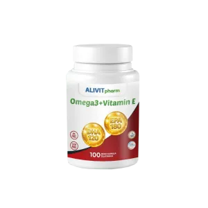 ALIVIT OMEGA 3+VITAMIN E KAPSULE A100