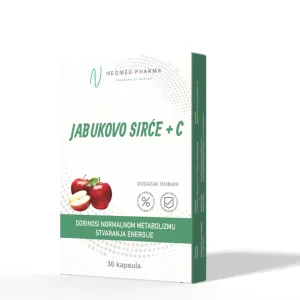 NEOMED JABUČNI OCAT + VITAMIN C 30 KAPSULA