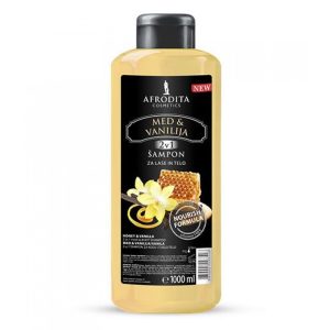 AFRODITA MED VANILIJA ŠAMPON ZA KOSU I TIJELO 1L