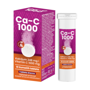 FARMAVITA CA-C 1000 ŠUMEĆE TABLETE A10