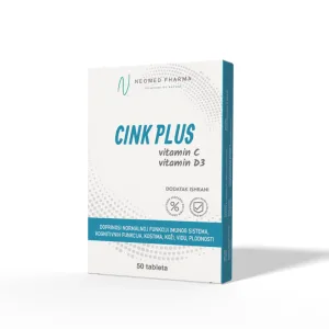 NEOMED CINK PLUS VITAMIN C+VITAMIN D3 50 TABLETA