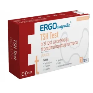 ERGO DIAGNOSTIC BRZI TEST ZA DETEKCIJU TSH HORMONA PLOČICA A1