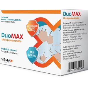 DUOMAX VREĆICE  GLUKOZAMIN SULFAT+PEA KOD OSTEOARTRITISA A30