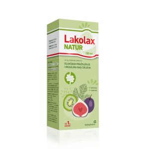 HAMAPHARM LAKOLAX NATUR SIRUP KOD ZATVORA ZA DJECU I ODRASLE 180ML