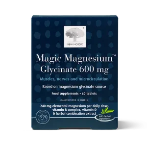NEW NORDIC MAGNEZIJ GLICINAT 600MG 60 TABLETA