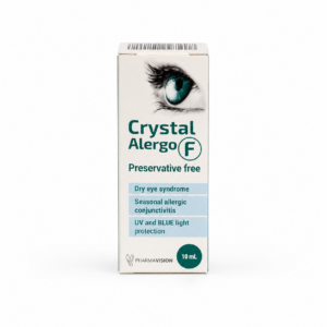 PHARMAVISON CRYSTAL ALERGO F KAPI ZA OČI KOD ALERGIJSKOG KONJUKTIVITISA 10ML