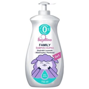BECOLLINO ŠAMPON I KUPKA ZA BEBE 2U1 500ML