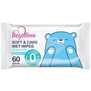 BECOLLINO SOFT&CARE SENSITIVE ALOE VERA VLAŽNE MARAMICE ZA BEBE A60