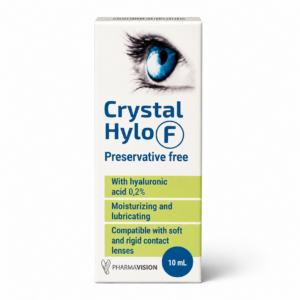 PHARMAVISON CRYSTAL HYALO F KAPI ZA SUHE OČI 10ML