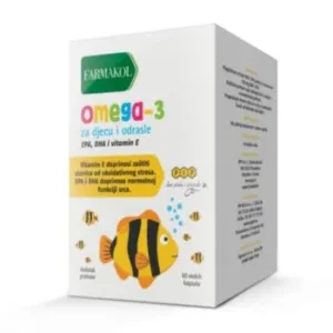 PIP FARMAKOL OMEGA-3 ZA DJECU I ODRASLE 60 KAPSULA