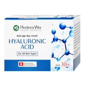 HEDERA VITA ANTI AGE DNEVNA KREMA ZA LICA SA HIJALURONSKOM KISELINOM 50ML