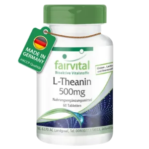FAIRVITAL L-THEANIN 500MG TABLETE ZA OPUŠTANJE I KOD STRESA A60
