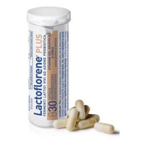 LACTOFLORENE PLUS GR PROBIOTIK+VITAMIN B SKUPINE 30 KAPSULA