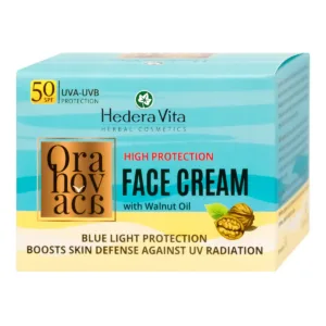 HEDERA VITA SUN BUTTER KREMA ZA LICE SPF50 SA ULJEM ORAHA 50ML
