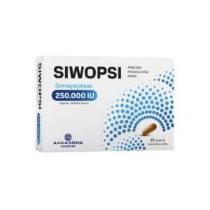ALKALOID SIWOPSI SERRAPEPTASE 250.000 IJ KAPSULE PROTIV BOLOVA I KRONIČNIH UPALA A15
