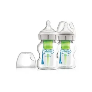 DR BROWNS STAKLENA WIDE NECK OPTIONS+BOČICA ŠIROKO GRLO 150ML 2 KOMADA PAKET