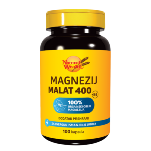 NATURAL WEALTH MAGNEZIJ MALAT 100 KAPSULA
