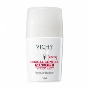 VICHY DEODORANT DETRANSPIRANT EXTREME CLINICAL CONTROL SENSITIVE 4 DAYS ROLL ON 50ML