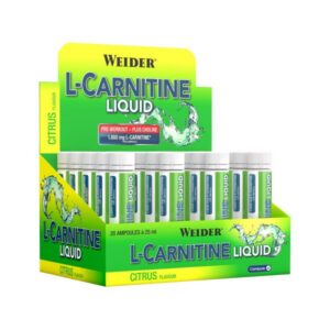 WEIDER L-CARNITINE AMPULE ZA REGULACIJU TJELESNE TEŽINE A25
