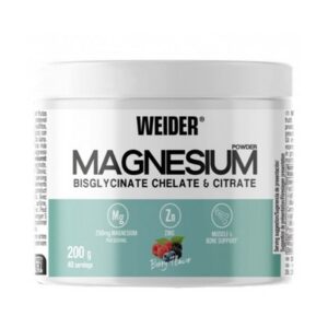 WEIDER MAGNEZIJ BISGLICINAT& CITRAT KELAT PRAH 200G