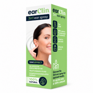 EARCLIN SPREJ ZA UŠI KOD BOLOVA 15ML