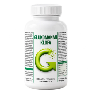 GLUKOMANAN KLOFA KAPSULE ZA REGULACIJU TJELESNE TEŽINE A60