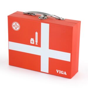 VIGA DRVENA KUTIJA MEDICINSKI SET
